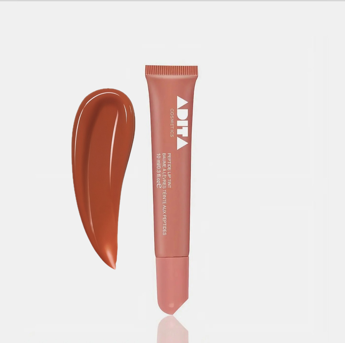 Peptide Tinted Lip Treatment Oil — Hydrating Glossy Finish